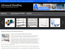 Tablet Screenshot of advhandling.com